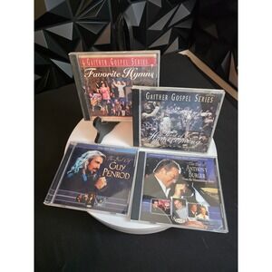 Gaither Gospel Series 4 CD Lot Favorite Hymns Guy Penrod Anthony Burger Best Of